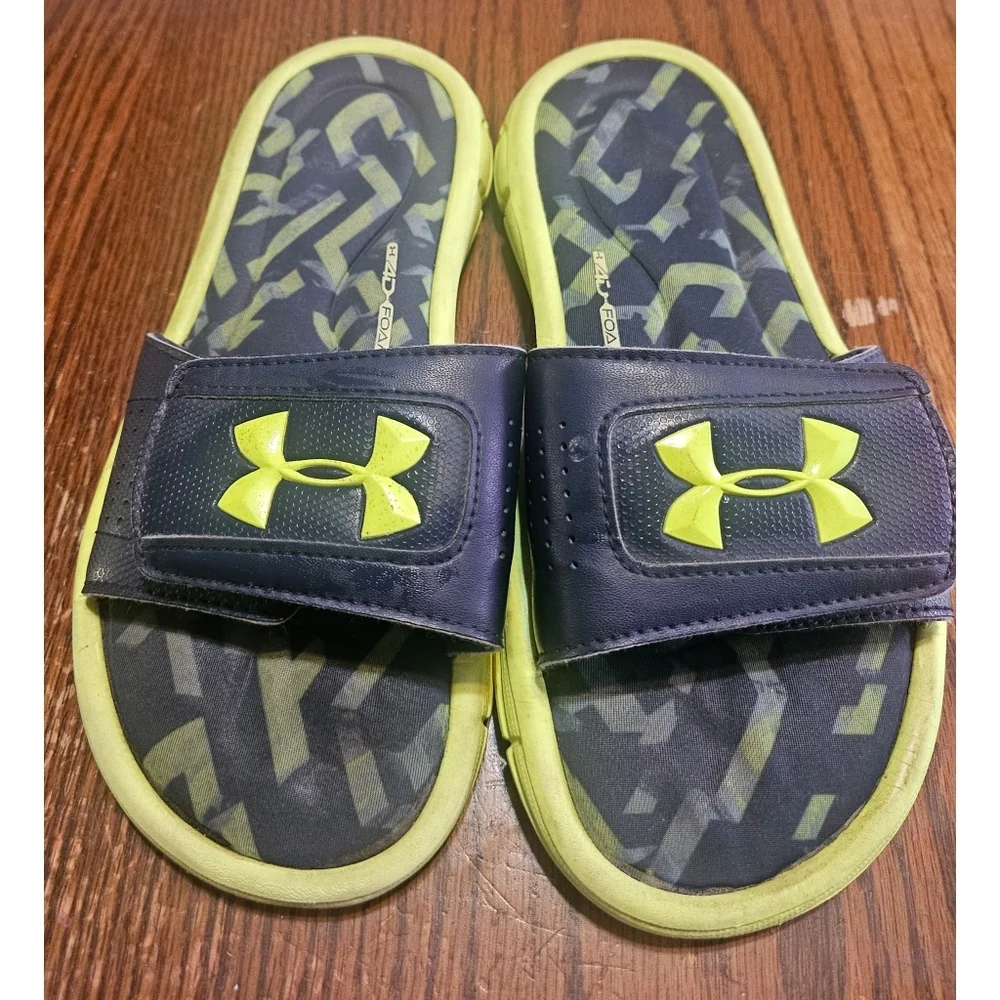 Under Armour Youth 4D Foam Slide Sandals